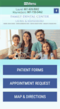 Mobile Screenshot of familydentalcenterlaurel-waynesboro.com